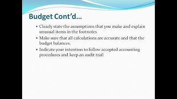 session 2v6   Budget making for grants