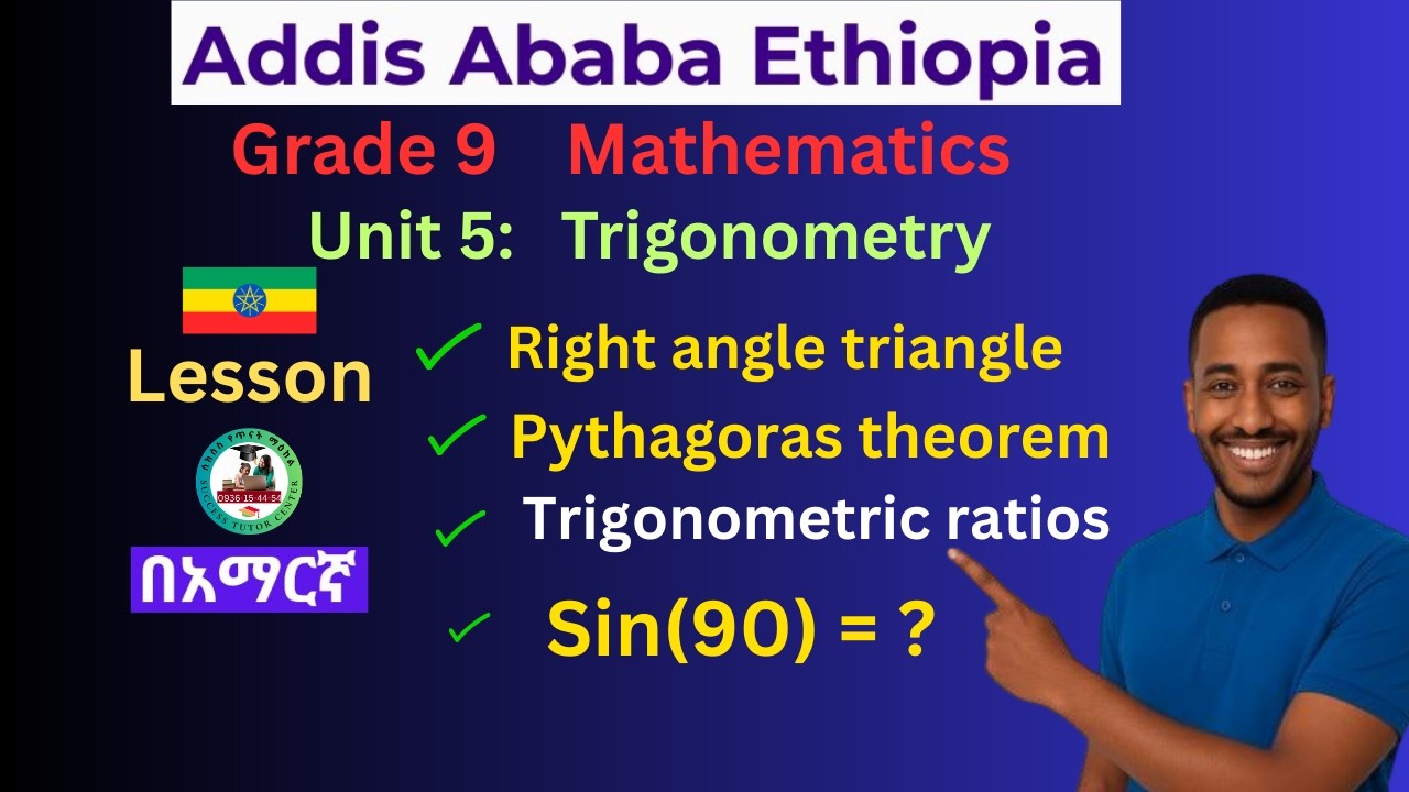 Grade 9 Mathematics Unit #5 Trigonometry (lesson #1)