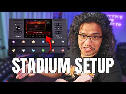 Line 6 Helix Stadium - Preset Loading and Showcase Setup