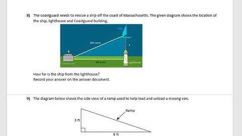 Unit 8 Test   Pythagorean Theorem