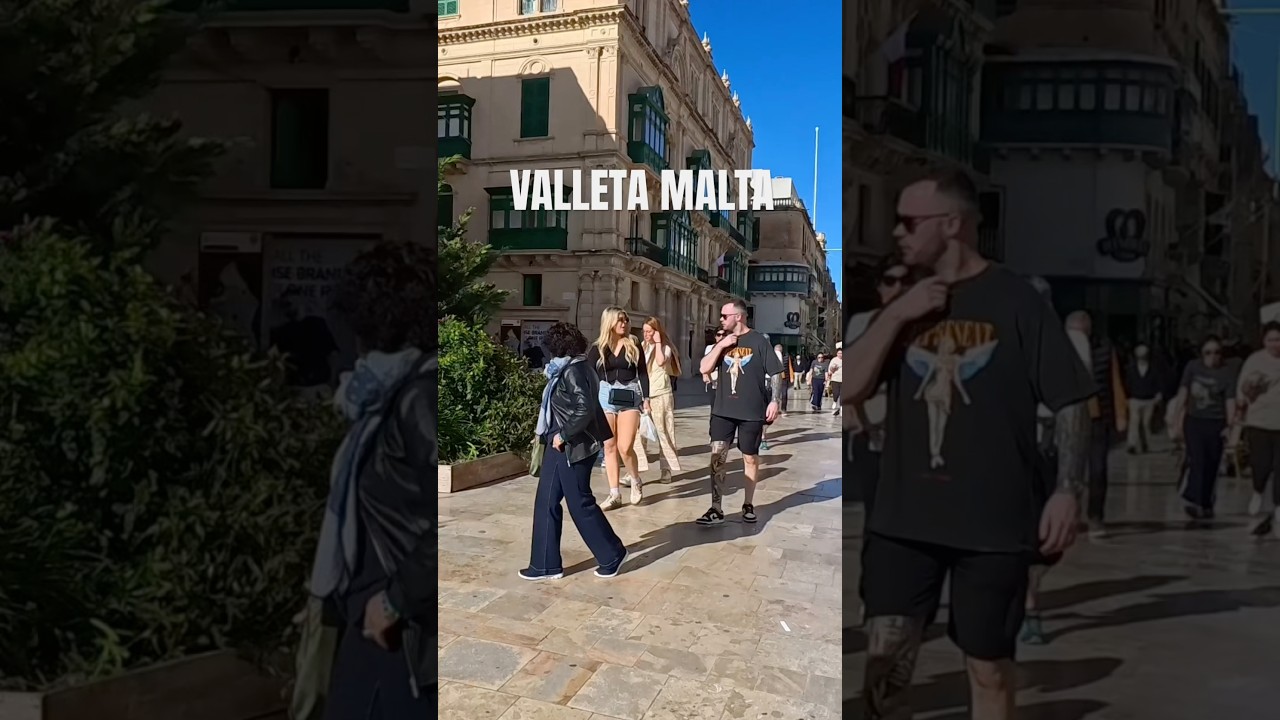 Walking into Valletta's Historic Gates 🇲🇹 | Malta's Iconic Entrance Tour  