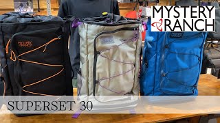 【MYSTERY RANCH】ミステリーランチからジム向けバッグ！？デイユースでも使い勝手のよさそうな「SUPERSET 30」をご紹介！※音声なしでも見れます