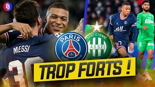 MBAPPÉ marche sur Saint-Etienne ! Le MEILLEUR match de MESSI au PSG ?