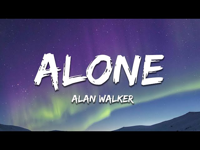 Alone-Alan Walker (tradução)