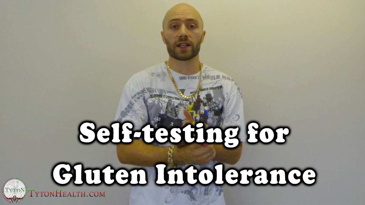 Selftesting for Gluten Intolerance YouTube