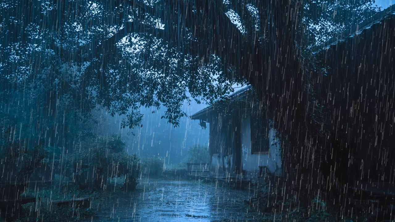 Sonido de Lluvia Para Dormir y Calma la mente 🌧 Ruido de Lluvia Para un ...