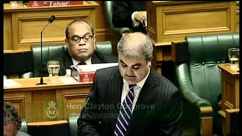 15.2.11 - Question 10: Hon Clayton Cosgrove to the Minister of Finance