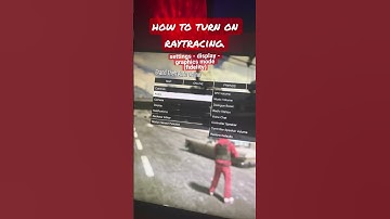 Thumbnail of HOW TO TURN ON RAY TRACING IN GTA 5