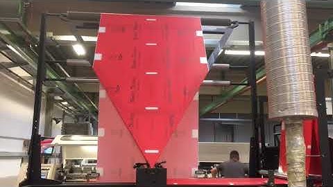 Plastic bag machine Lemo 850 DKTL for  carrier bags with die cut handle and reinforcement patch