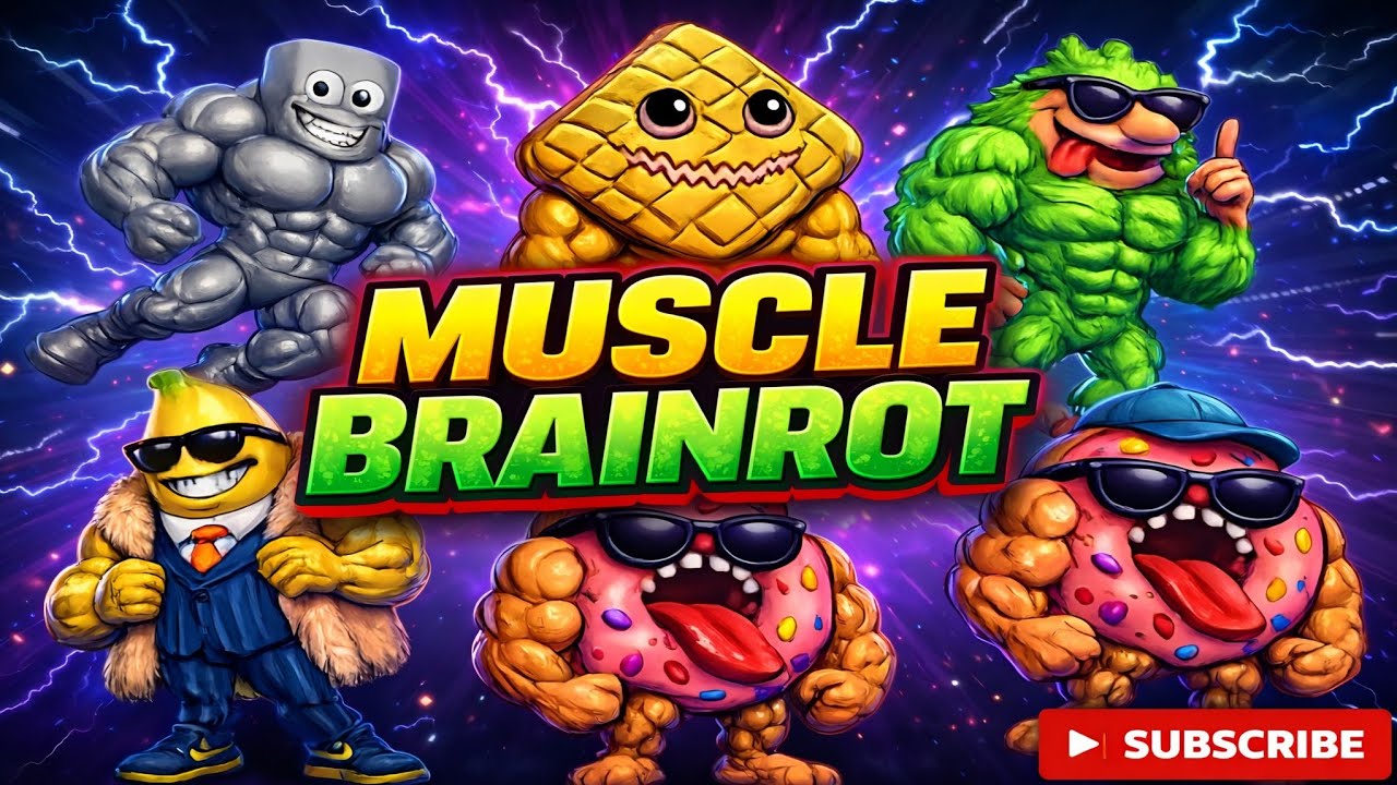 MUSCLE Brainrot! MAX LEVEL -New UPDATE Gameplay! #gamingvideos #musclebrainrot #italianbrainrot