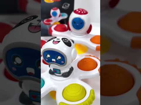 Брязкальце спінер антистрес B 20 C Космічні фігури (3 шт), відео 1