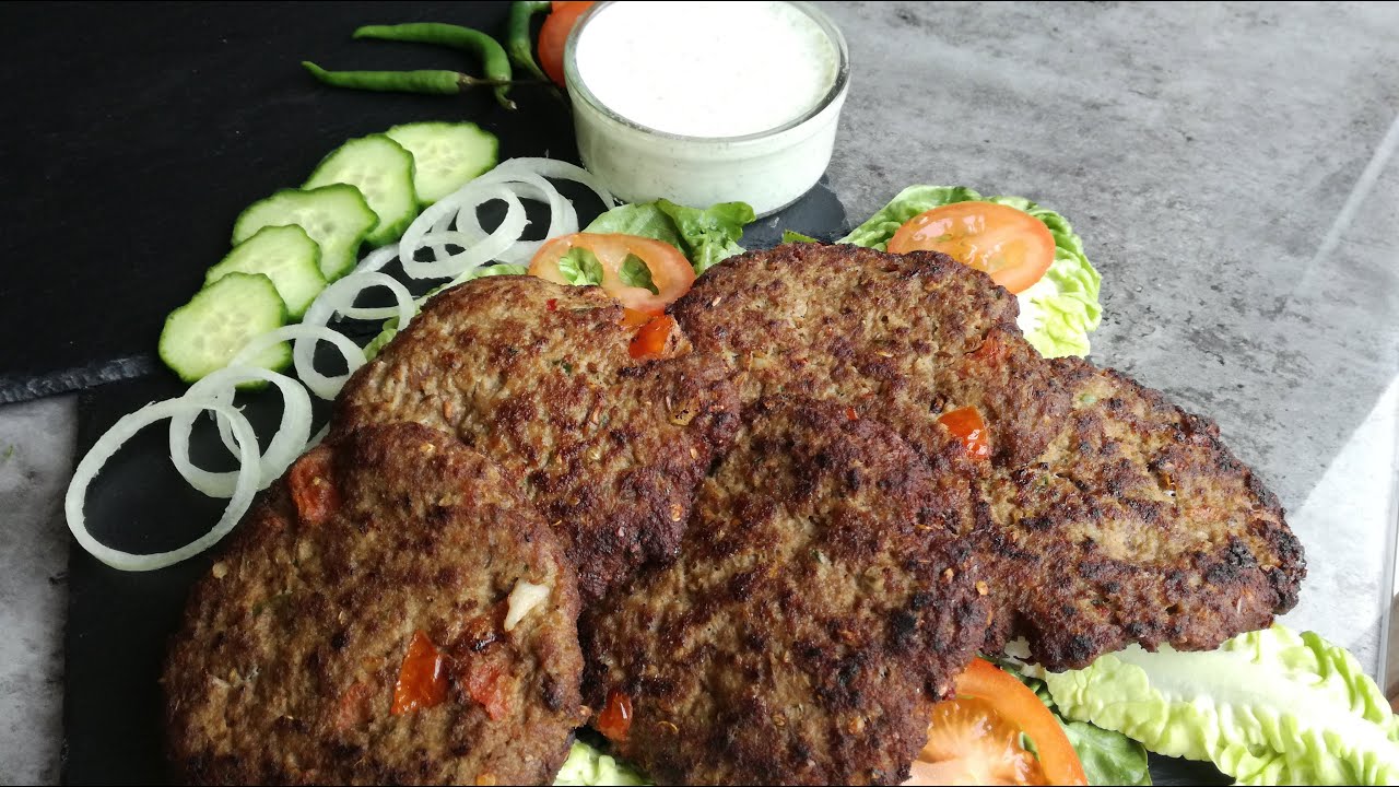 Peshawari Chapli Kebab Beef Kebab YouTube
