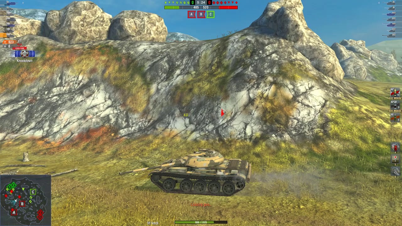 wotblitz WOT Blitz / T-54 ltwt. / 4 kills / 3 285 dmg