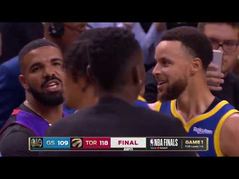 Drake Calls Draymond Green "Trash" After Toronto Raptors Win Game 1 | NBA Finals