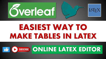 Easiest Way to Make Colourful Tables in LaTeX || Overleaf || Mathematical Explorations