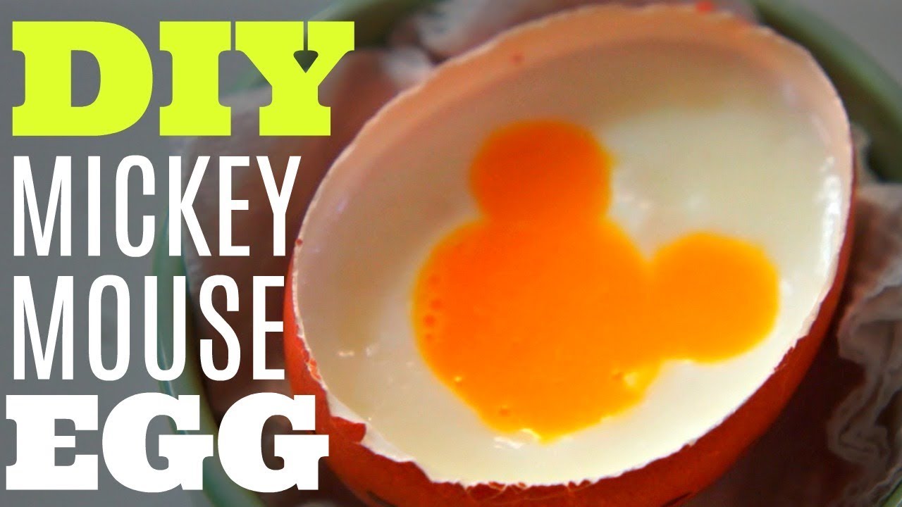 DIY MICKEY MOUSE shaped EGG Tokyo Disneyland | You Made What?! | emmymade