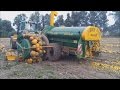 World Amazing Modern Agriculture Mega Machines Harvesters: Pumpkin and Squash Field Fertilizing