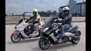 T-MAX Vs BMW C600 Sport