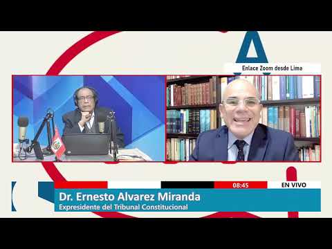 DR. ERNESTO ÁLVAREZ MIRANDA, EXPRESIDENTE DEL TRIBUNAL CONSTITUCIONAL