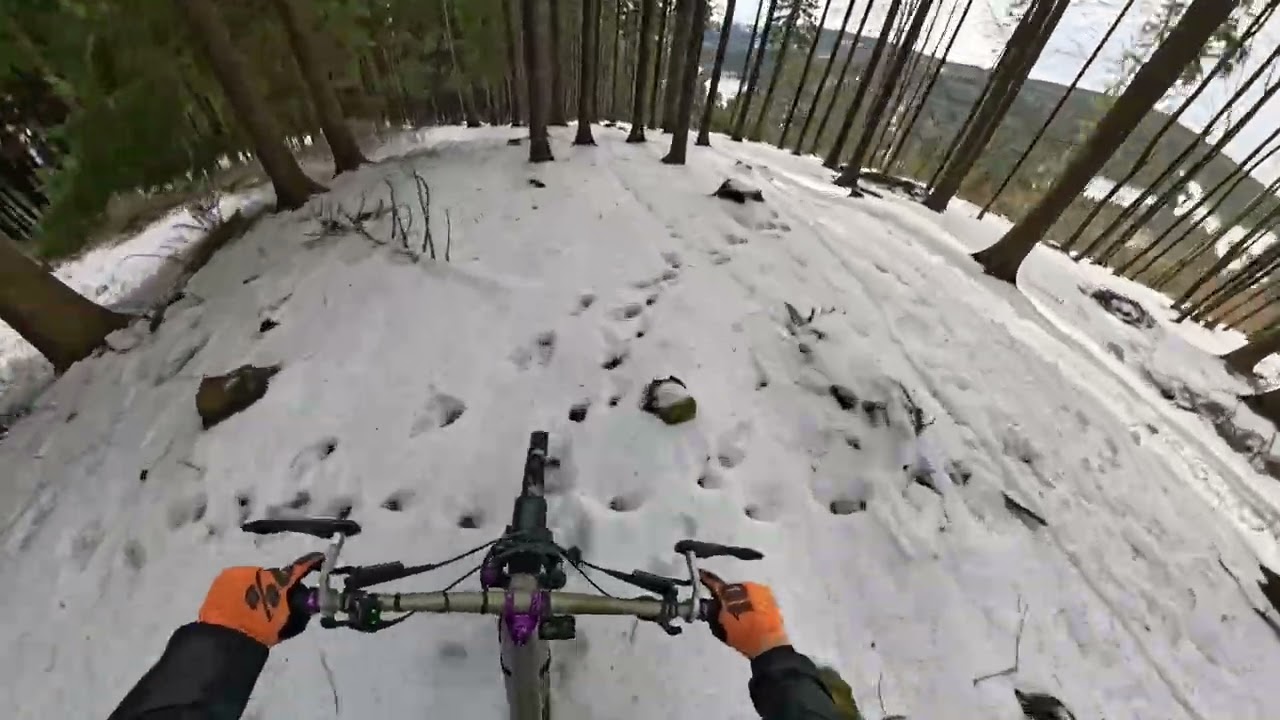 eMTB - Finally riding withour frozen fingers !