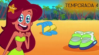 TEMPORADA 4 🔥 ZIG e SHARKO 🌴 Os sapatos novos 👟 Português Brasil | Cartoon for Kids