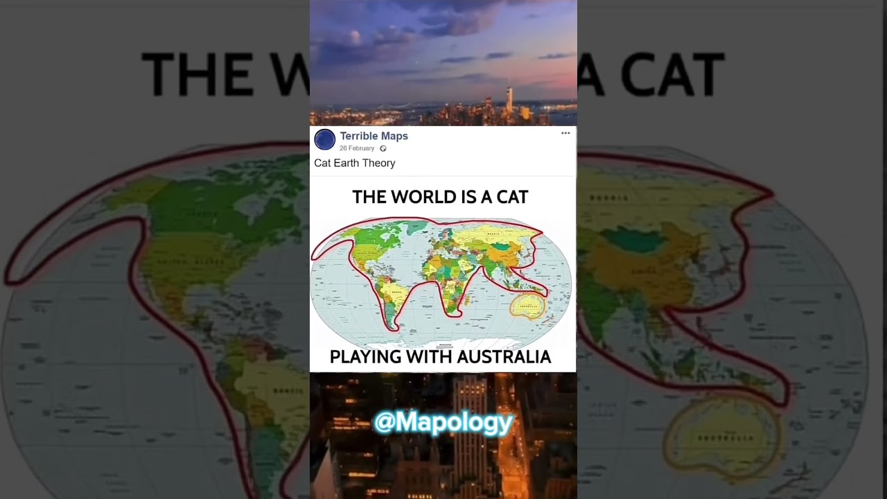 The world is a cat!! 