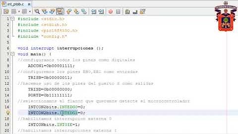 INTERRUPCIONES EN EL MICROCONTROLADOR PIC18F4550