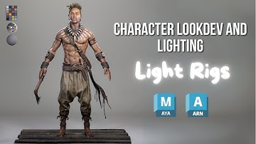 Character Lookdev and Lighting: Optimizing Light Rigs for Realistic Renders #lookdev #mayatutorial