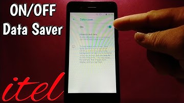 How to Turn ON/OFF data saver on itel Alpha Lite