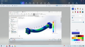 BÀI 25.HƯỚNG DẪN CÁCH THỂ HIỆN ỨNG SUẤT TRONG PHẦN MỀM SOLIDWORKS SIMULATION
