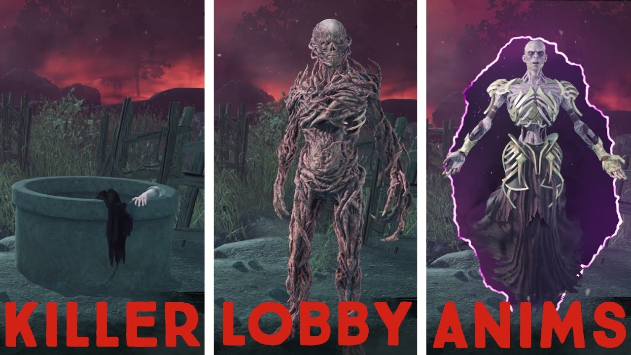 All Killer Lobby Select Animations | Dead By Daylight