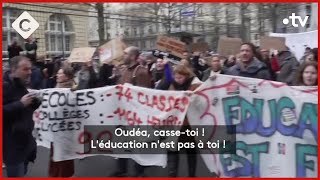 Amélie Oudéa-Castéra : peut-elle tenir à l’Éducation nationale ? - C à Vous - 01/02/2024