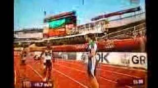 Mens 100m dash Continental Cup 2010 10.08!! HISTORY MADE