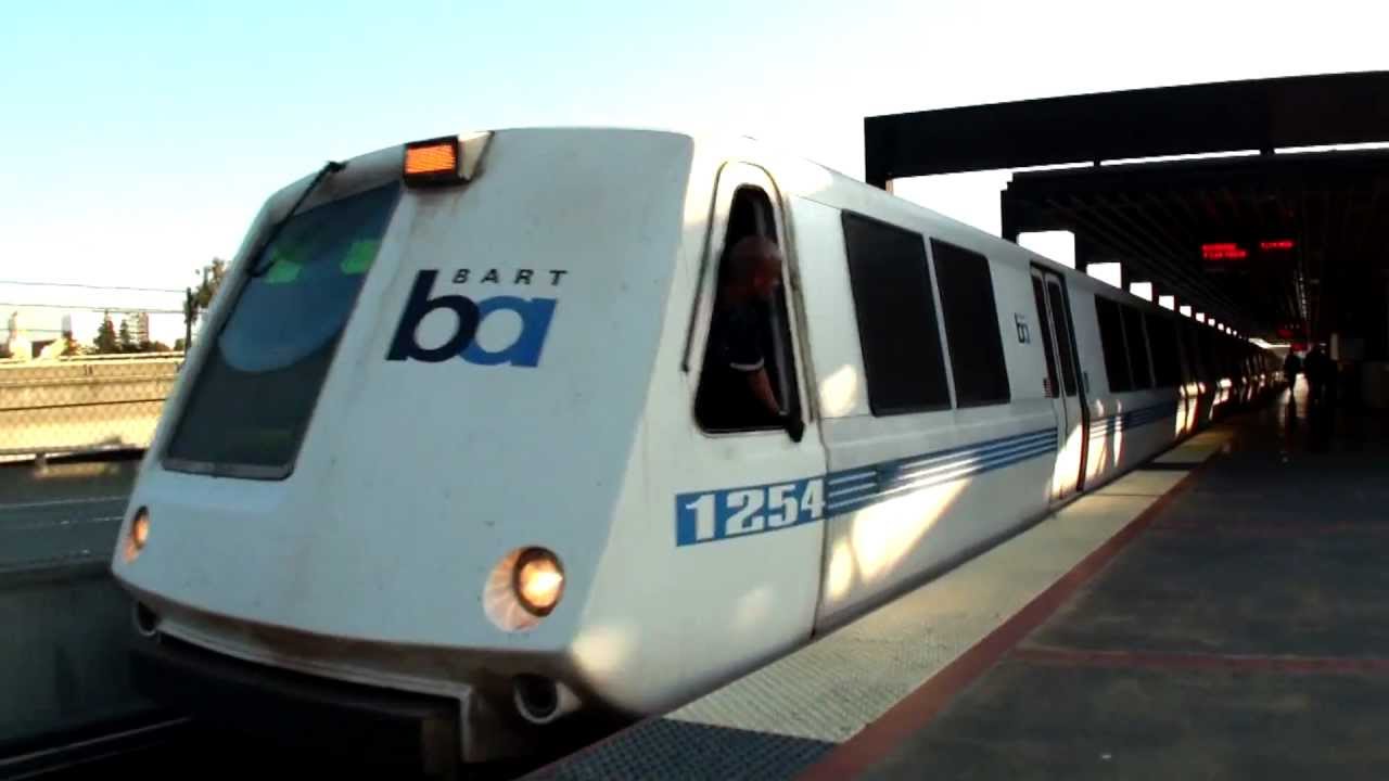 Bart Train @ 16 Street Mission to Mc Arthur Station.