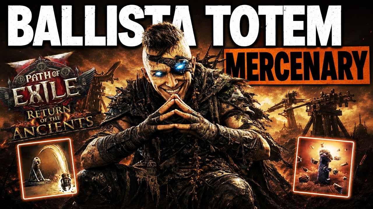 THIS TOTEM BALLISTA BUILD IS INSANELY OP IN 0.5! Path of Exile 2 Mercenary Build (NEW META)