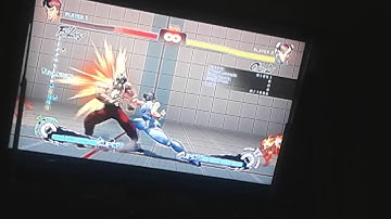 [gimmick] Chun j. Hk os df.lk vs fei long