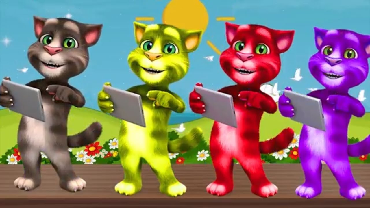Wrong Eyes Wrong Colors Talking Tom Learn Colors Finger Family Nusery Songs Kids Toy