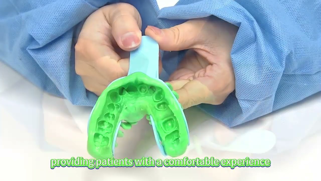 How to use dental silicone putty impression material?