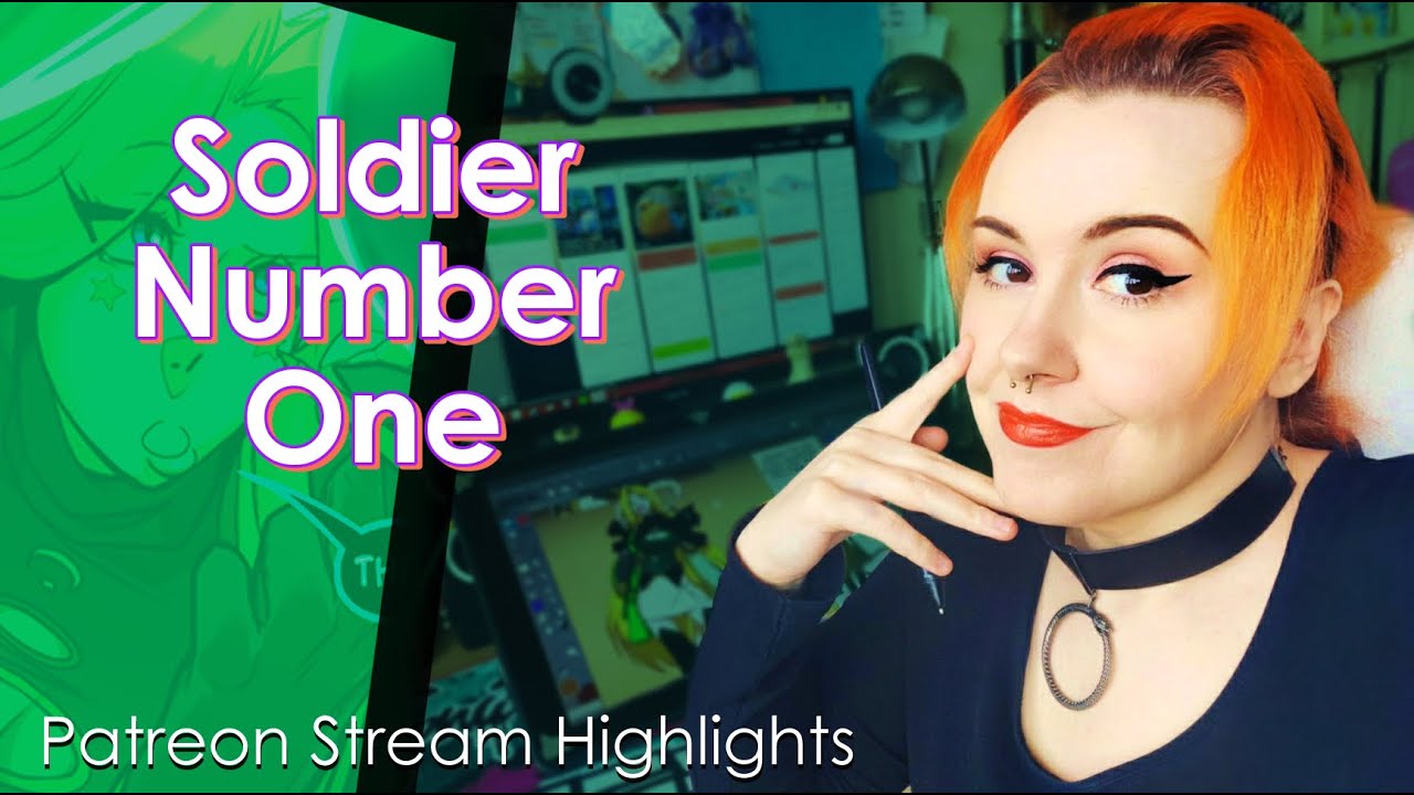 Art stream highlights - Pizza Man and the PSO Evolution