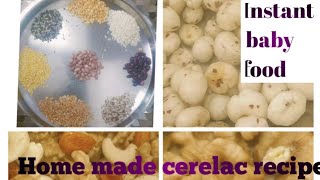 Easy homemade cerelac6m_2year babybaby food recipehomemade baby food recipebaby?& health gainfod