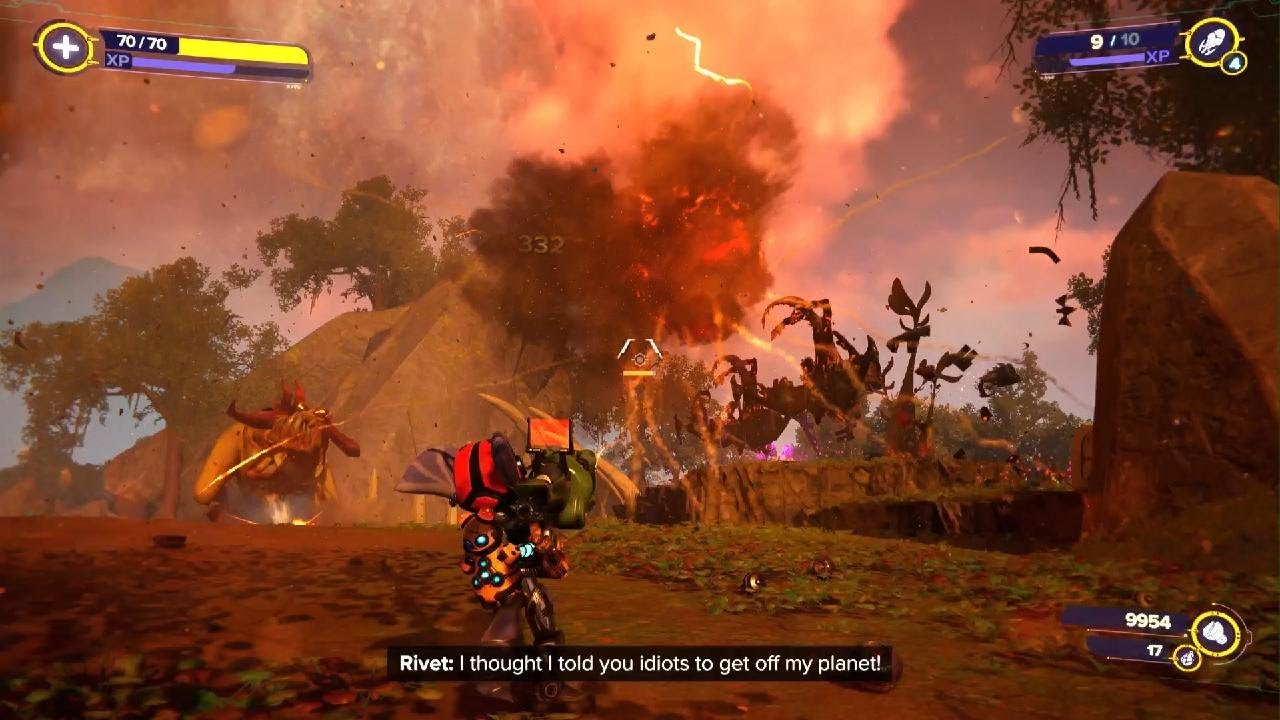 Ratchet & Clank: Rift Apart - Grunthor VS Warmonger