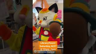 Join Huckle Cat & Lowly Worm at the Main Library