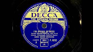 1936 New Dixie Demons - Im Afraid Of Bees Decca 10 F6212