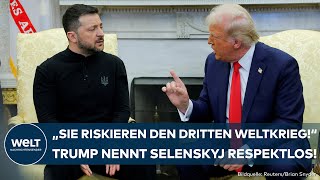 Thumbnail for TRUMP TOBT: Historische Szene im Weißen Haus - Selenskyjs klare Kante erwischt US-Präsidenten kalt