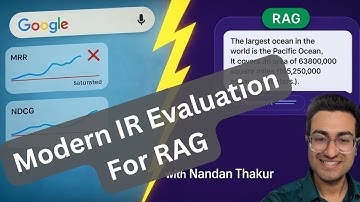 Modern Information Retrieval Evaluation In The RAG Era