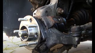 2001 Buick Lesabre Front Wheel Hub Bearing Replacement