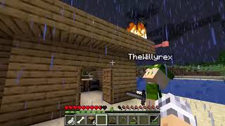 Un rayo les quema la casa a Vegetta y Willyrex