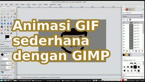 Membuat Animasi Sederhana Menggunakan GIMP