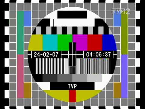 TVP 2 - Reklama, Zakończenie programu 24.02.2007 [HQ]