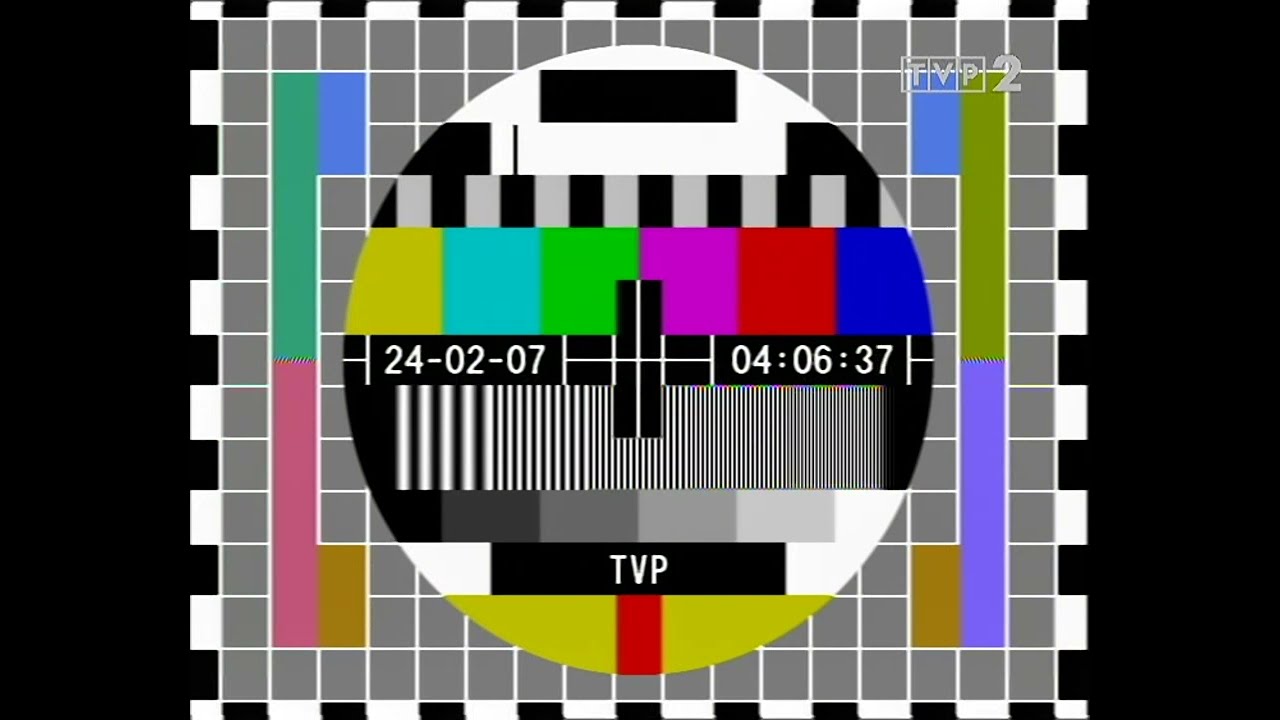 TVP 2 - Reklama, Zakończenie programu 24.02.2007 [HQ]